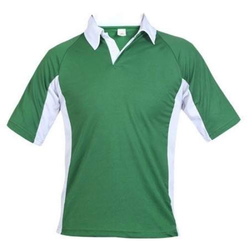 Plain mens green t shirt 