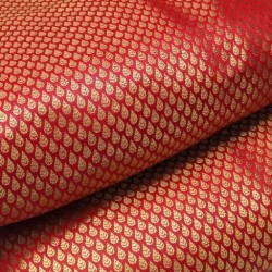 Banarasi brocade silk fabric