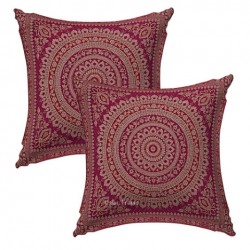  mandala brocade work 16 x 16 inches (40 x 40 cms)