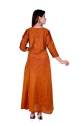 anarkali orange kurti thumb 3