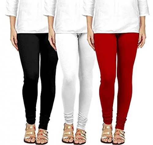 Cotton Lycra Leggings  Free Size ﻿