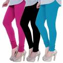 Cotton Lycra Leggings  Free Size ï»¿ thumb 1