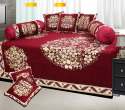 divan set cotton set of 6 pcs
