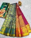 Silk Saree With  Blouse thumb 2