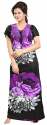 Women's Nighty Floral Print Free Size thumb 3
