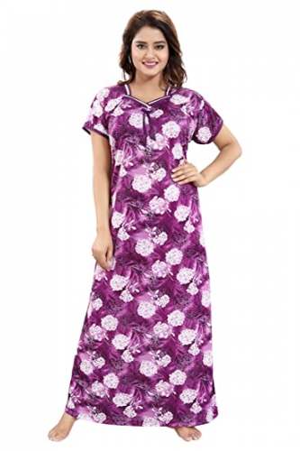 Women's Nighty Floral Print  by SBN New Lifestyle