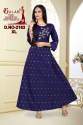 Anarkali kurti with khatli work thumb 2