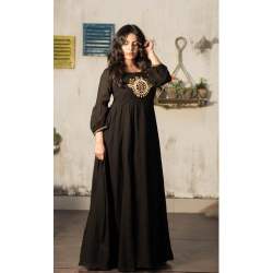 Embroidered Cotton Gown