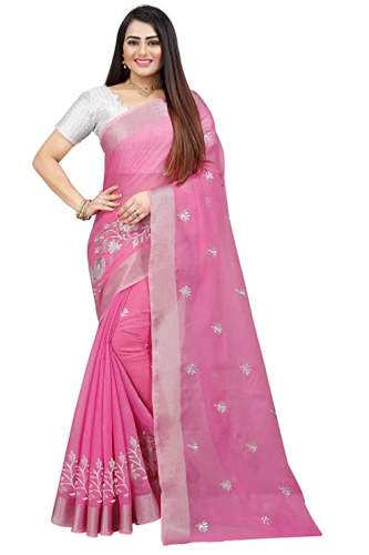 Get Uppada Cotton Silk Saree By Indian Fashionista by Indian Fashionista