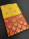 Get Kanjivaram Art Silk Saree  By RADHA LAKSHMI thumb 4