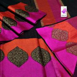 Beautiful Muslin Silk saree
