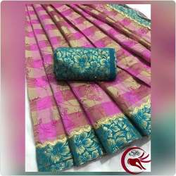 Pure chanderi silk saree 