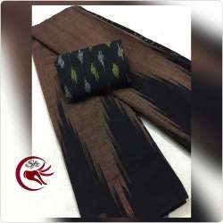 Trendy Ikkat Cotton saree