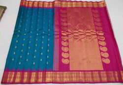Fancy Pure Gadwal Handloom Silk Sarees