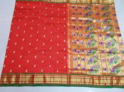 Pure Paithani Silk saree