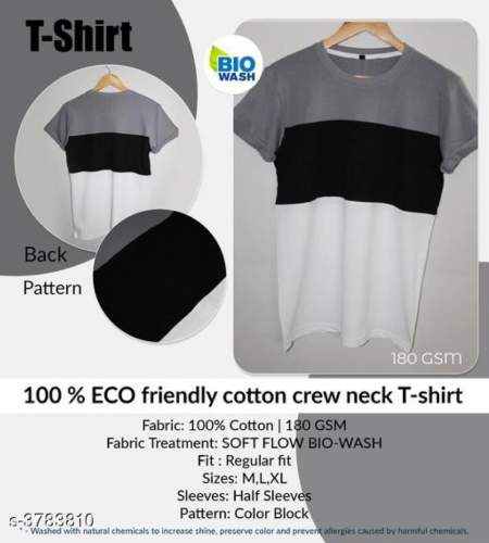 White n Grey T shirt