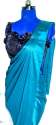 Designer Plain Satin Silk Saree
