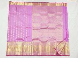 Kanchipuram Pink Wedding wear saree