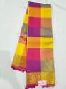 Multi Color Kanchipuram Party wear Silk saree thumb 1