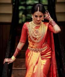 Wedding wear pure Silk saree