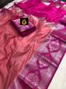Chanderi Cotton silk saree thumb 1
