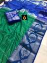 Chanderi Cotton silk saree thumb 2