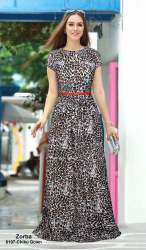  Heavy American Crepe Western Dresses