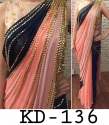  beautiful  Designer Half and half Saree