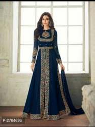 designer anarkali festival wear
