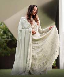 GEORGETTE  WITH  EMBROIDERY  dress