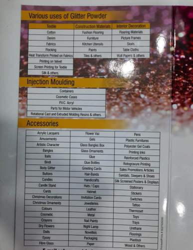 glitter powder