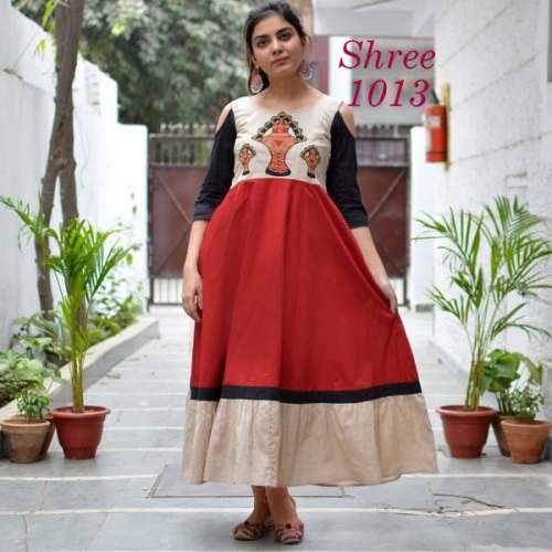 Rayon Cotton KURTIS
