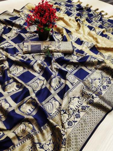 Soft cotton silk saree