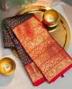  Superhit  cotton silk saree thumb 1