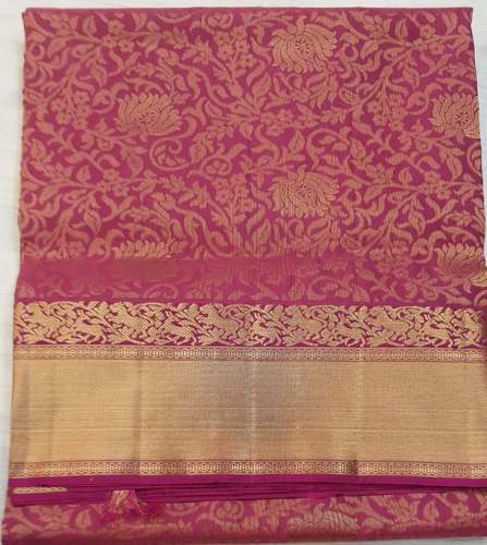 Pure Kanjivaram Silk Saree For Ladies by Rajdhani Saree Sadan