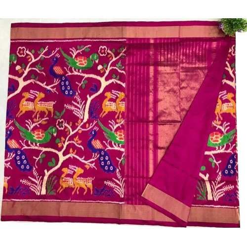 Pure Patola Silk Saree For Ladies by Rajdhani Saree Sadan