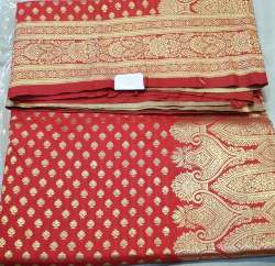 Red Banarasi Uppada Saree
