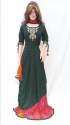 Fancy party wear Long Green Gown