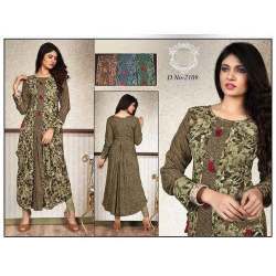 Ladies Ethnic Printed Rayon Kurti