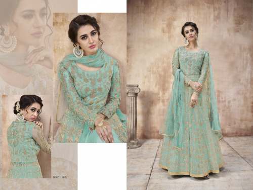 Bollywood Designer Semi Stitches Dress by Mohini Fab
