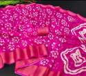 cotton-bandhani-print-saree