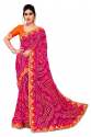 Designer Bandhej Gotta Pati saree in Surat  thumb 5