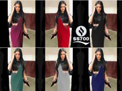 one minutes ready draping style  exclusive saree_