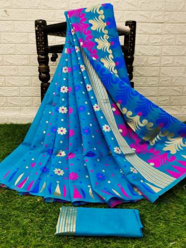 SOFT DHAKAI JAMDANI SAREE 