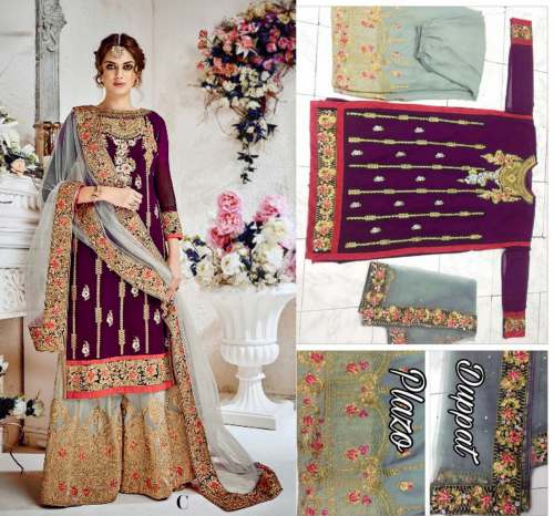 Palazzo salwar suit 