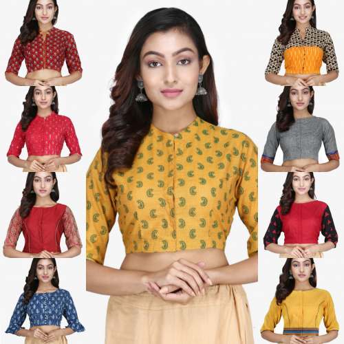Boutique Bollywood Blouses by bananicraft textiles