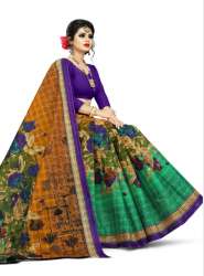 Multi color Printed Saree