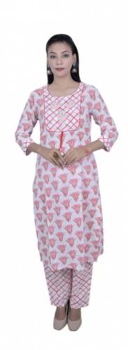 Fancy Pink Casual wear Kurti