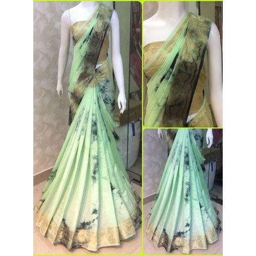 printed saree