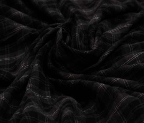 Blazer Black Check fabric